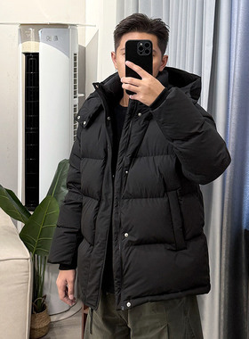 独等/UCUB 95白鸭绒2025新款可拆卸连帽羽绒服男短款冬季官方旗舰