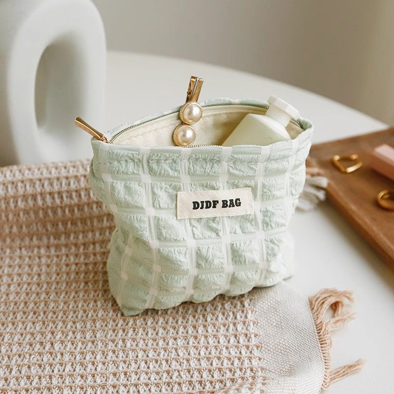 高级感化妆包小号云朵包便携卫生巾收纳袋零钱包内胆包口红大容量,收纳整理,化妆包,淘宝优惠券,粉丝福利购,淘宝优惠卷