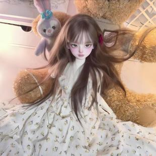 现代娃娃福袋精致淡妆人偶30厘米关节可动可换装房间装饰盲盒礼物