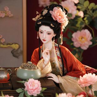 古风玩具娃娃古风人偶可换装多配件豪华摆件盲盒送女孩生日礼物