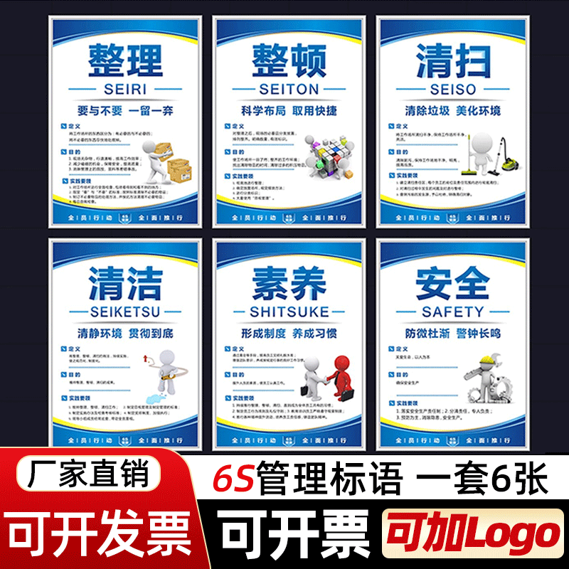 【店长推荐】6S管理标识牌