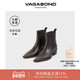 Vagabond KELSEY女士牛皮尖头粗跟切尔西靴2024秋冬系列