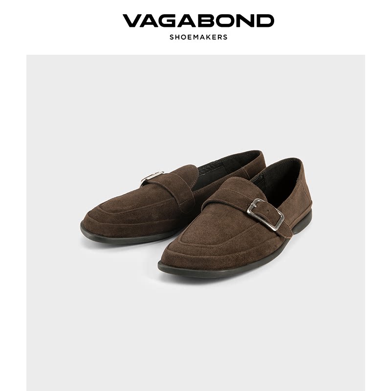 VagabondSAMMIE绒面羊皮乐福鞋图片