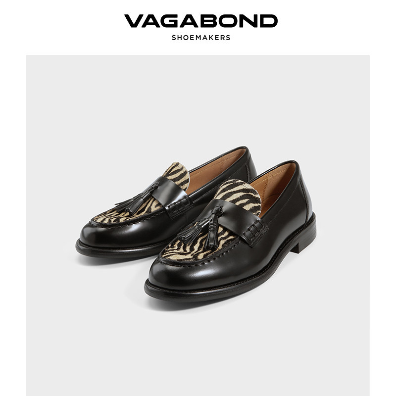 VagabondLINN流苏杏头乐福鞋图片