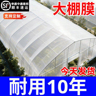 白色大棚膜透明加厚po膜抗老化无滴膜农用蔬菜保温专用大棚塑料膜