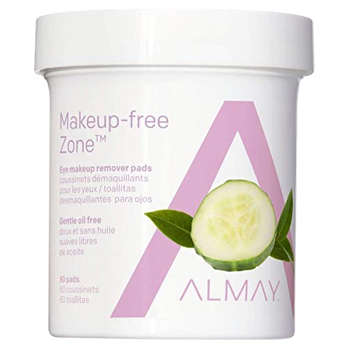 极速Almay Oiil Free Eye Makeup Remover Pads  80 Counts