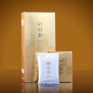 品品香1641福鼎老白茶2016原料寿眉晒白金 360克一条配提袋甩卖