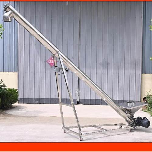 现货不锈钢螺旋上料机粮食颗粒粉末提升机绞龙提升机自动上料机