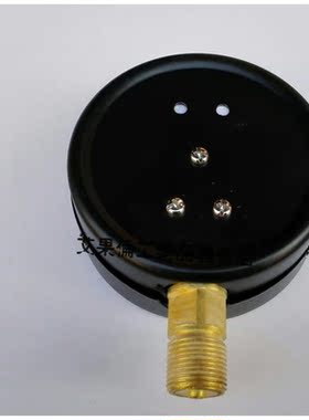 0到16bar250psi双量程压力显示压力表直径100mm螺纹m20x1.516b