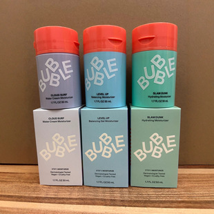 跨境Bubble Skincare面部保湿霜啫喱保湿爽肤水喷雾亮白眼霜50ml