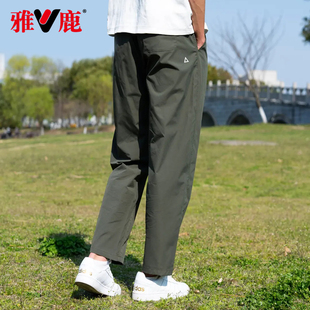 2025夏季 子男 雅鹿男装 户外裤 顺丰24h发 潮流男长裤 工装 休闲裤 裤