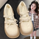 软底蝴蝶结单鞋 女童百搭公主鞋 时尚 洋气小皮鞋 玛丽珍 2026春秋新款