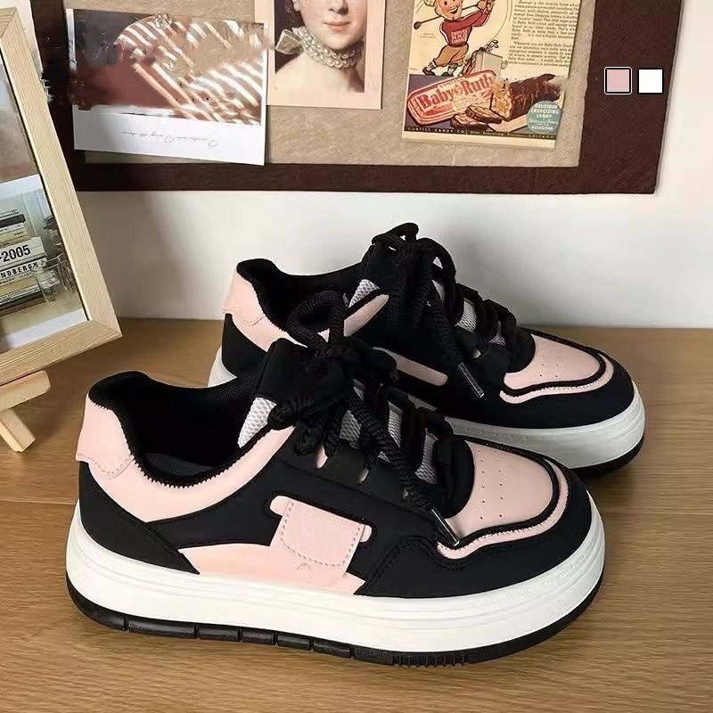 女童韩版洋气休闲鞋2025春秋爆款中大童厚底运动鞋百搭时尚潮鞋