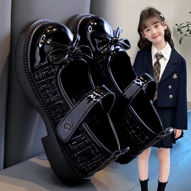 2026春秋季新款百搭时尚潮女童鞋子小皮鞋玛丽珍鞋童鞋儿童公主鞋