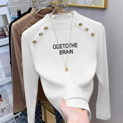 范迪莎长袖韩版加厚印花