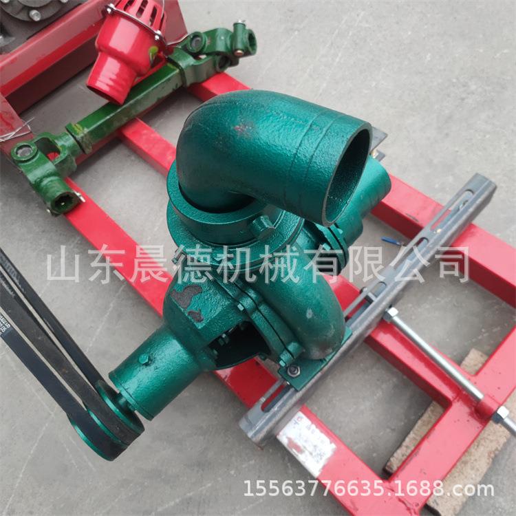 农用柴油机水泵 移动灌溉浇地排涝防汛喷灌泵拖车款离心泵