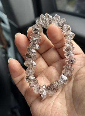 Dreamer饰品天然闪灵钻随型水晶手链女小众设计感高级轻奢送闺蜜