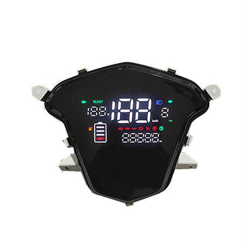 新款尚领电动车电摩仪表盘数字液晶仪表总成48v60v72v大飞龙仪表