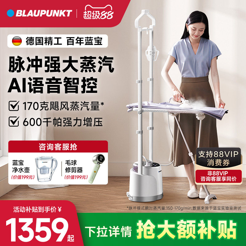 百年德国蓝宝AI语音高端挂烫机图片