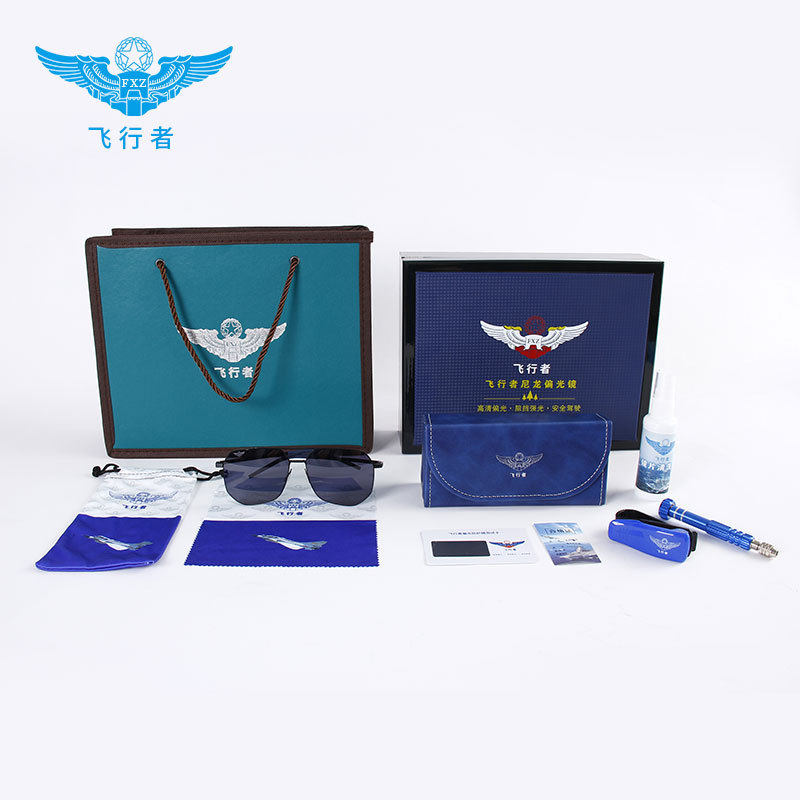 防紫外线偏光太阳眼镜 飞行者8072太阳墨镜现货带礼盒户外