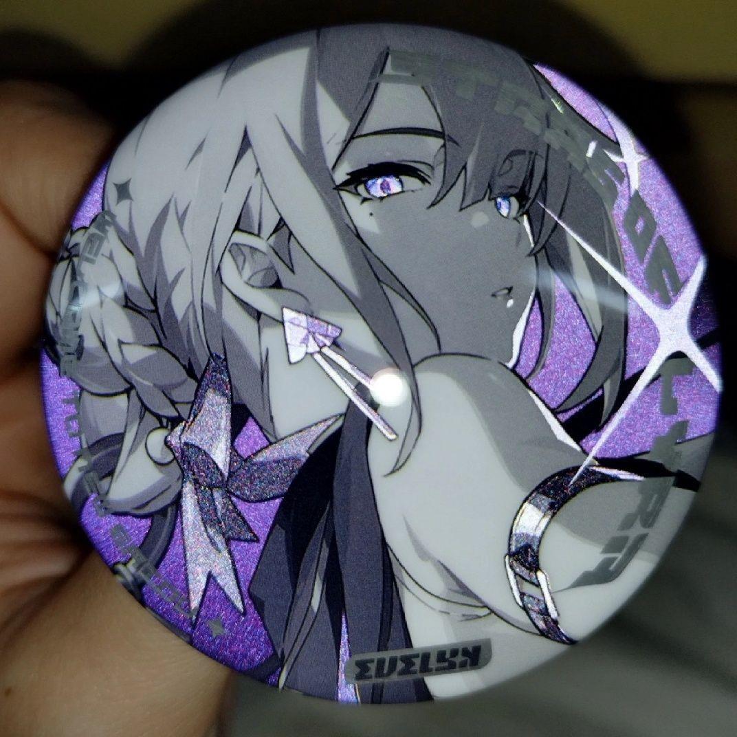 绝区零伊芙琳 耀嘉音周边马口铁吧唧徽章58MM谷子二次元