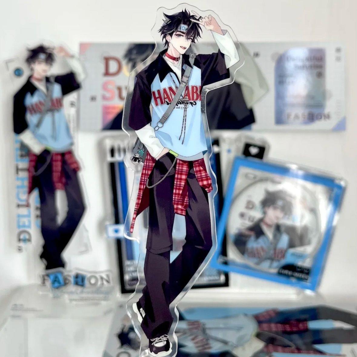 莱欧斯利周边吧唧徽章马口铁胸针亚克力立牌桌面摆件