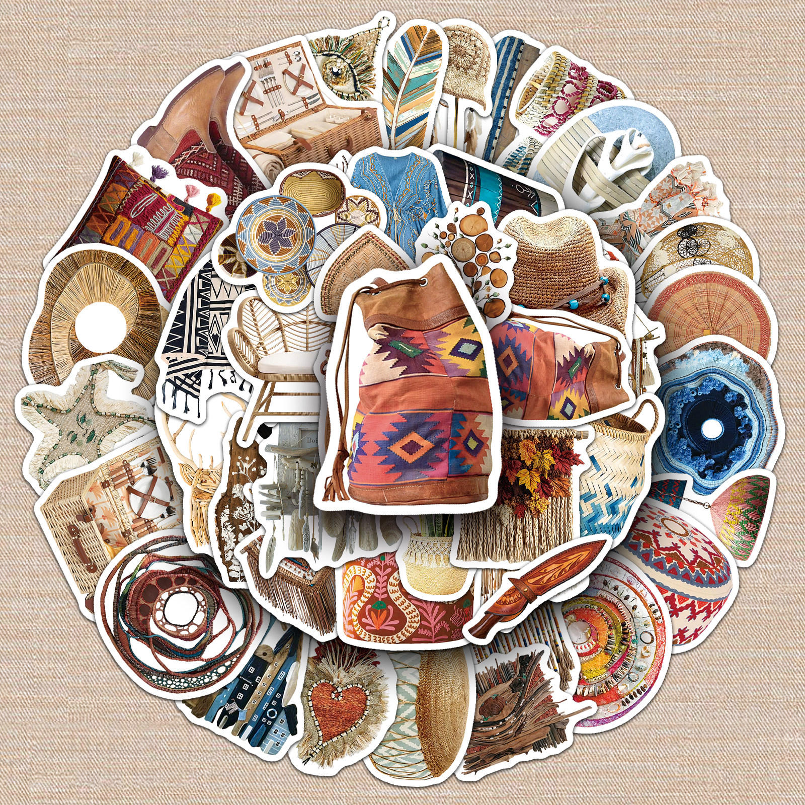100张波西米亚ins风高颜值酷炫写实风涂鸦贴纸音箱桌面耳机贴纸,文具电教/文化用品/商务用品,贴纸/立体贴纸,淘宝优惠券,粉丝福利购,淘宝优惠卷