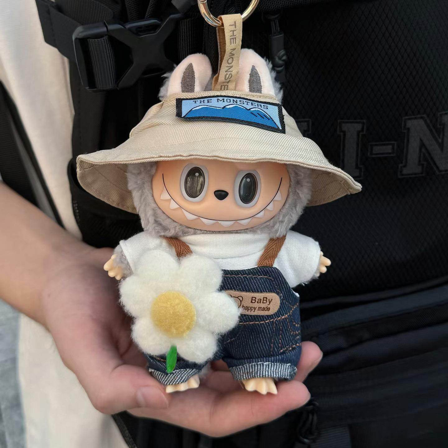 拉布布娃衣一二三代labubu衣服