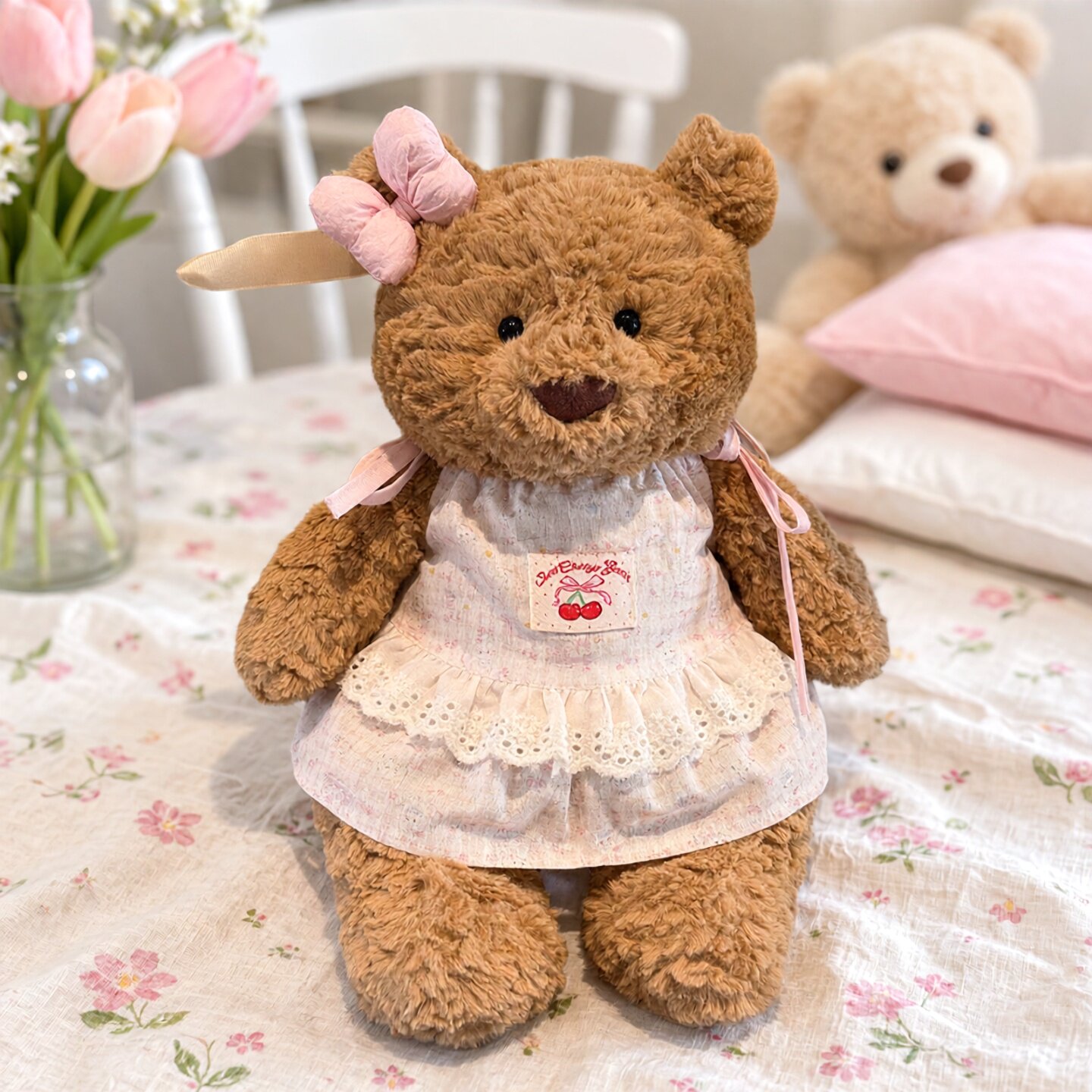 邦尼兔衣服手作娃衣连衣裙套装