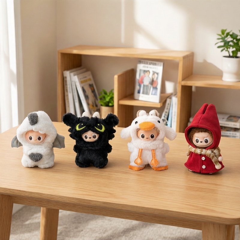 labubu四代娃衣适用4代迷你拉布布4.0mini版心底密码衣服套装可爱,模玩/动漫/周边/娃圈三坑/桌游,棉花娃娃/毛绒玩具娃衣,淘宝优惠券,粉丝福利购,淘宝优惠卷