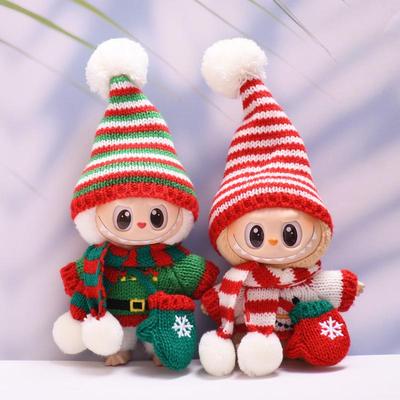 拉布布娃衣一二三代labubu衣服