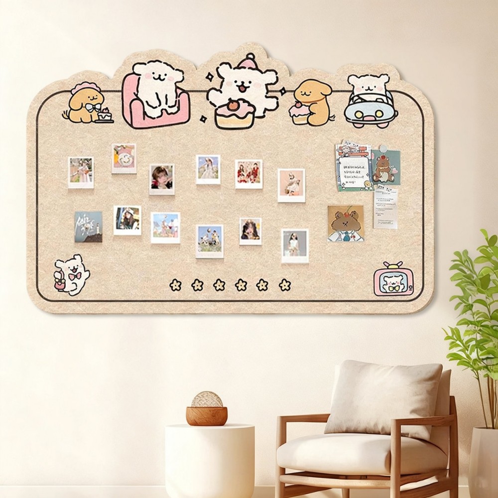毛毡墙贴毛毡板照片墙背景板软木板卡通拍立得文化墙免打孔自粘,家居饰品,软装墙贴,淘宝优惠券,粉丝福利购,淘宝优惠卷
