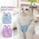 猫咪衣服防掉毛布偶美短幼猫 薄款 宠物糖果色蕾丝小飞袖 背心春夏季
