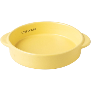 韩国bd同款双耳宠物碗防打翻猫碗防黑下巴宠物碗狗碗宠物用品食盆