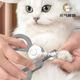 猫咪指甲剪宠物指甲钳狗狗指甲刀专用照血线圆孔猫咪剪指甲神器