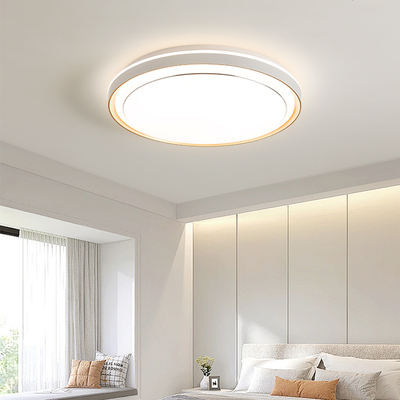 主卧室led超亮吸顶灯圆形2025新款书房灯客厅中山灯房间护眼灯