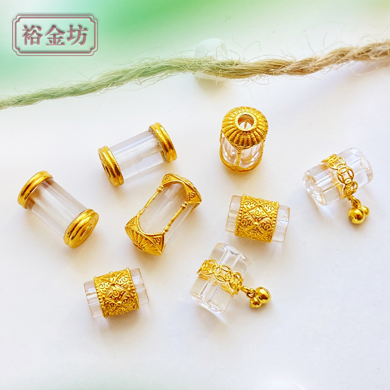 18K金镶白水晶凯旋门接力棒