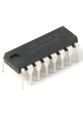 CD4543BE 直插 DIP-16 LCD译码器/驱动器 可替代HEF4543/HCF4543