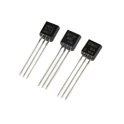 双向可控硅 MAC97A6/MAC97A8/BT131-600/Z0607 晶闸管三极管TO-92