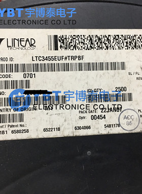LTC3455EUF#TRPBF LTC3455EUF LTC3455 QFN-24 电源管理 原装