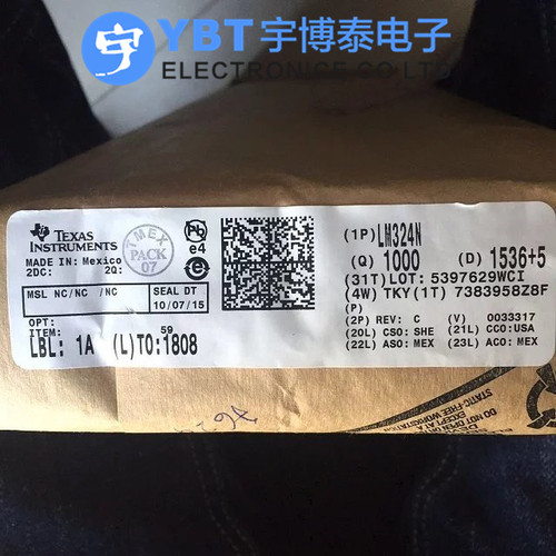 LM324N DIP-14直插 TI德州全新IC集成电路芯片仪表放大器