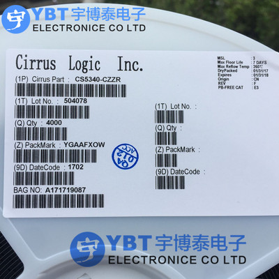 CS5340-CZZR CS5340-CZZ CS5340 原厂原装 拍前联系