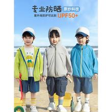 【爆款】童装儿童防晒衣男童夏季薄款外套2025新款冰感夏装防