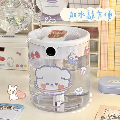【精品】可爱加湿D器桌面桌上办公室学生宿舍空气加湿空调房净化