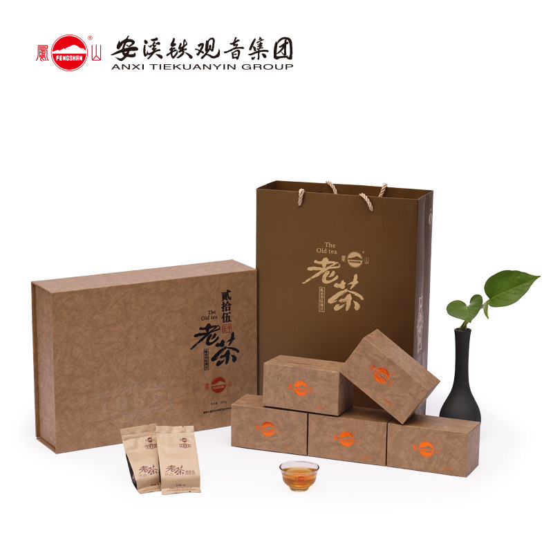 凤山安溪铁观音集团25年老茶铁观音乌龙茶礼盒装150g老茶CT5000