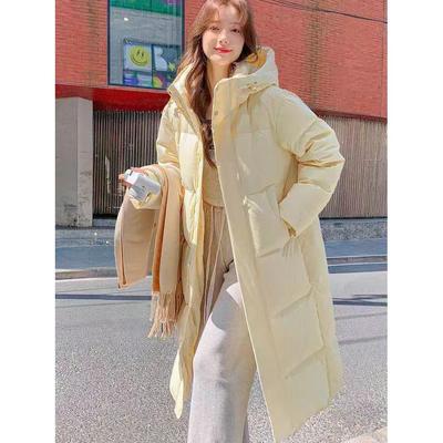 MM明摩女装长款羽绒服女超长过膝2025年新款加厚宽松情侣冬季外套