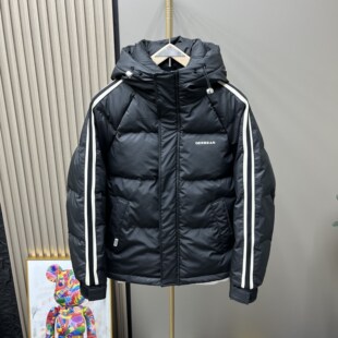 九江羽绒服清仓甩货冬季免洗男拼色加厚白鸭绒外套休闲时尚保暖上