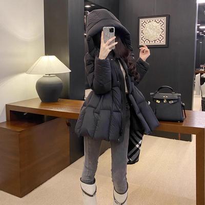 MM明摩羽绒服在逃公主泡芙高级感冬季修身收腰短款女装显瘦小个子