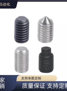 替代  TAY02-M2.5-L3 内六角紧定螺钉 平端/锥端/凹端/凸端