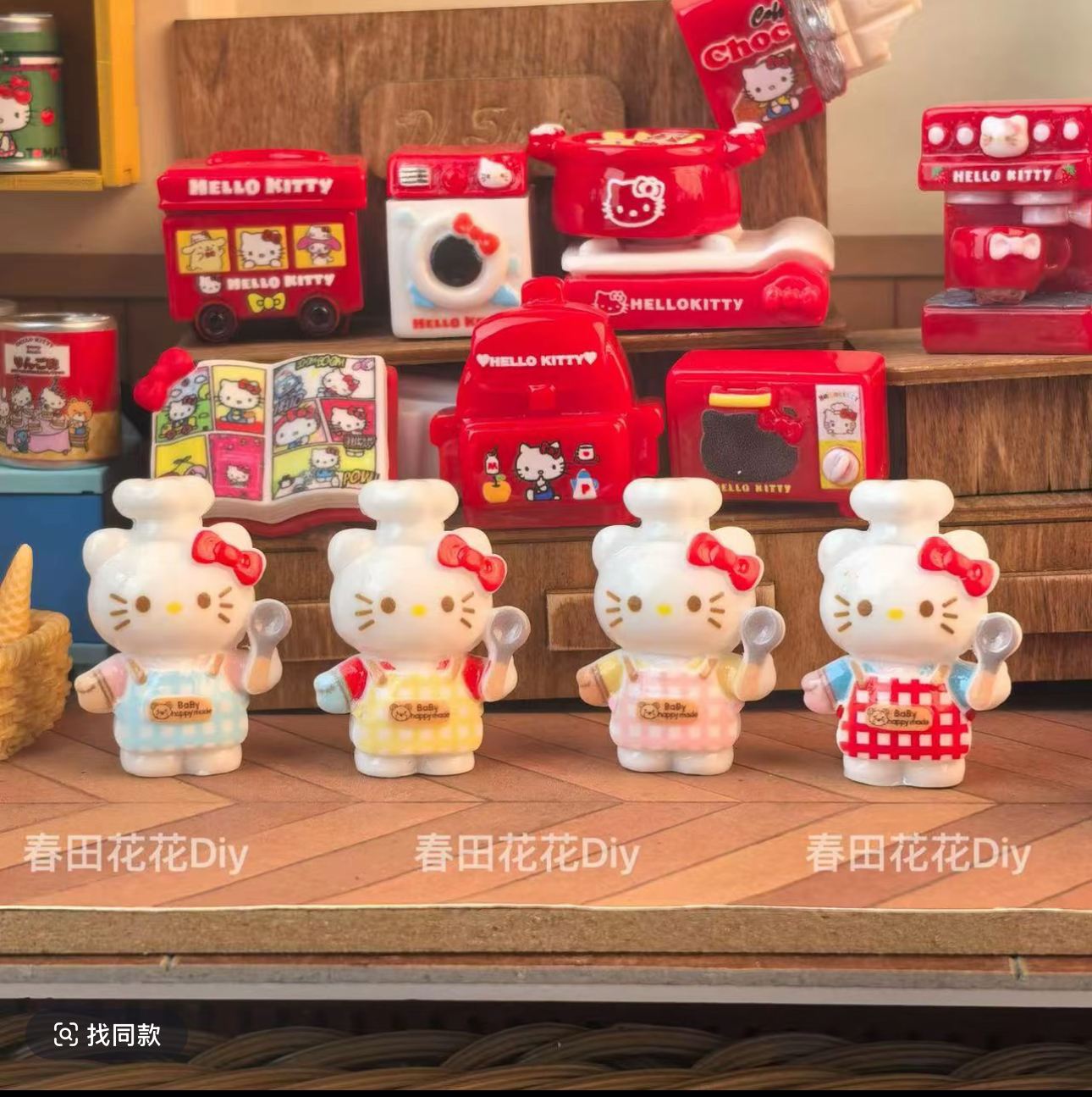 0706定制直播同价仿真微缩食玩摆件diy手工饰品树脂配件材料